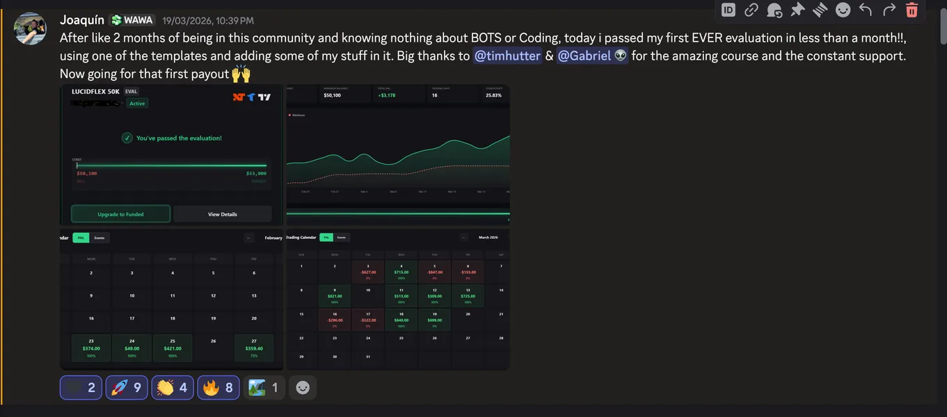 Trader feedback from the RoboQuant community
